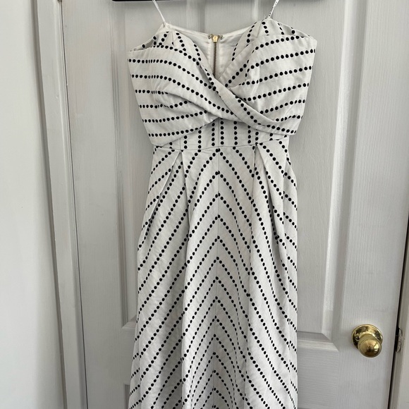 SHEIKE Polka Dot Evening Dress - Picture 2 of 6